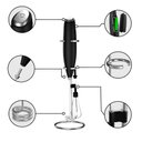 Ver imagem 2 de Mini Mixer Portátil 3 Velocidades com Suporte – Praticidade e Espumas Perfeitas 2 Pontas Portá