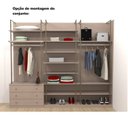 Ver imagem 3 de Quarto Closet Modulado Smart Tube