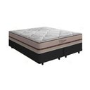 Ver imagem 1 de Cama Box + Cabeceira Painel e Colchão de Molas Ensacadas Anjos Classic Queen 158cm