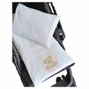 Ver imagem 2 de Colchonete de Carrinho 2 Peças Urso Bolacha Rosa