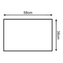 Ver imagem 5 de Tapete Banheiro Bolinha Antiderrapante 58cm X 38cm Branco