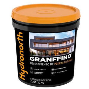 Revestimento de Pedras Naturais Granffino 20kg Palha Hydronorth