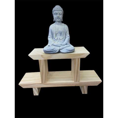 Templo Oratório Altar Estante Budismo Budista Buda Estilo Japônes