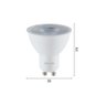 Lâmpada Led Avant Deluxe Dicróica Mr16 4,8w Gu10 Bivolt 4000k Luz Neutra 919050879 - 2