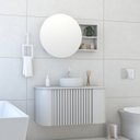 Ver imagem 2 de Armário Espelheira para Banheiro Luna 100cm