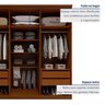 Guarda-roupa 6 Portas 4 Gavetas 100% Mdf Alonzo com Espelho - 8