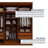 Guarda-roupa 6 Portas 4 Gavetas 100% Mdf Alonzo com Espelho - 9