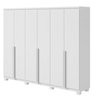 Guarda-roupa 6 Portas 4 Gavetas 100% Mdf Alonzo com Pés - 3