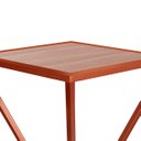 Ver imagem 5 de Mesa de Canto Lateral Alta Quadrada para Sala Austria - Cobre Jade