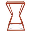 Ver imagem 4 de Mesa de Canto Lateral Alta Quadrada para Sala Austria - Cobre Jade