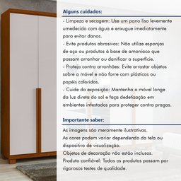 Guarda-roupa 6 Portas 4 Gavetas 100% Mdf Alonzo com Espelho e com Pés - 13 Guarda-roupa 6 Portas 4 Gavetas 100% Mdf Alonzo com Espelho e com Pés - 13