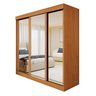 Guarda Roupa  Saion Plus 3 Portas 3 Gavetas Super Glass - 3