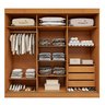 Guarda Roupa  Saion Plus 3 Portas 3 Gavetas Super Glass - 17