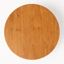 Ver imagem 2 de Mesa Lateral Aracajú Redonda Base Cônica Moderna para Sala