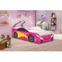 Ver imagem 4 de Cama Infantil Carro Velocista Pink com Colchão