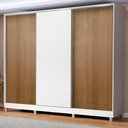 Ver imagem 4 de Guarda Roupa Infantil MDF Logan 3 Portas Branco Madesa