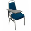 Ver imagem 1 de Cadeira Universitária Empilhável Linha Hotel Plus Azul