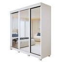 Ver imagem 3 de Guarda Roupa  Saion Plus 3 Portas 3 Gavetas Super Glass com Pés