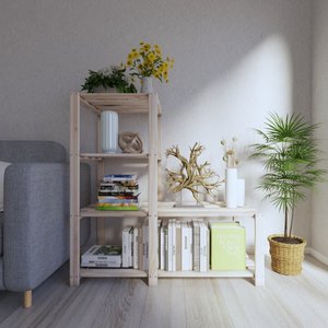 Armário Para Lavanderia, Rack Retro , Cozinha, Quarto Organizador Objetos Technox