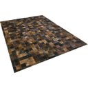 Ver imagem 2 de Tapete de Couro Marrom Exotico 2,00x2,80 com Borda Peça 10cm