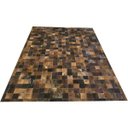Ver imagem 1 de Tapete de Couro Marrom Exotico 2,00x2,80 com Borda Peça 10cm