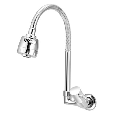 Torneira de Parede para Pia com Bica Móvel Tubo Gourmet 1/4 de Volta C68 1168 - 770216 - Stoc