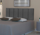 Ver imagem 2 de Cabeceira de Cama Casal Dubai 140cm - Grafite