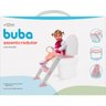 Assento Redutor Infantil para Vaso Sanitário Buba com Escada e Alças Rosa - 3
