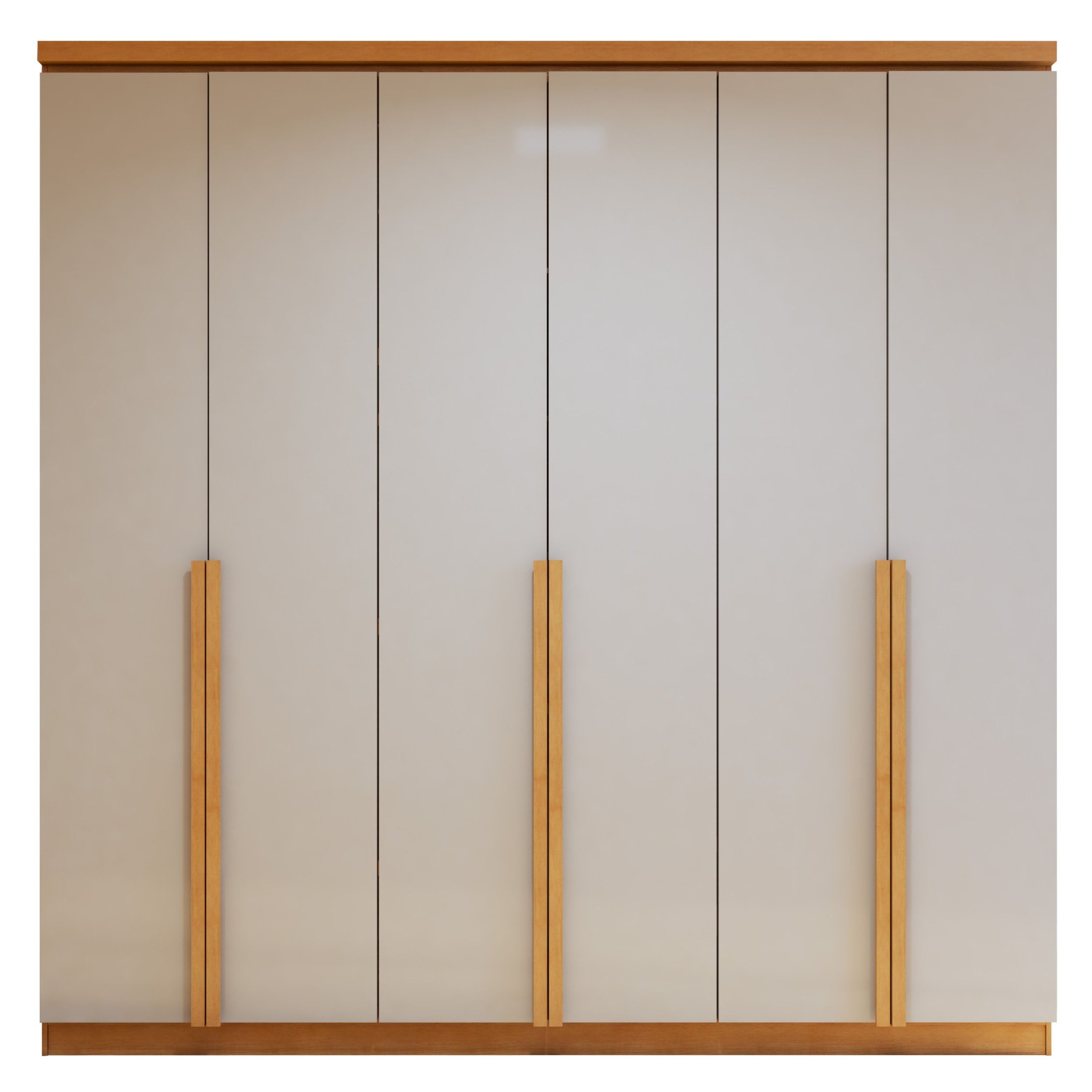 Guarda-roupa 6 Portas 4 Gavetas 100% Mdf Alonzo - 18