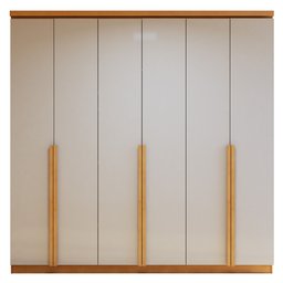 Guarda-roupa 6 Portas 4 Gavetas 100% Mdf Alonzo - 18