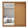 Guarda-roupa Casal 2 Portas 2 Gavetas Zeine com Espelho - 20