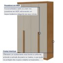 Ver imagem 5 de Guarda-roupa 4 Portas 2 Gavetas 100% Mdf Alonzo