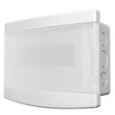 Ver imagem 1 de Quadro de Distribuição de Embutir 6/8 para Disjuntor com Barramento Porta Transparente com Bolsa - 3
