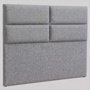 Ver imagem 4 de Cabeceira para Cama Box Casal 140cm Clypea Linho Cinza - Sallar Home