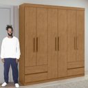 Ver imagem 5 de Guarda-Roupa 6 Portas 4 Gavetas Argus