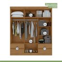 Ver mais imagens de Guarda-Roupa 6 Portas 4 Gavetas Argus