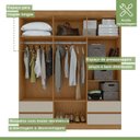 Ver imagem 6 de Guarda-Roupa 6 Portas 4 Gavetas Argus