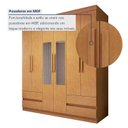 Ver imagem 5 de Guarda-Roupa 6 Portas 4 Gavetas Argus com Espelho