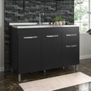 Ver imagem 2 de Balcão 1,19 para Pia Home  3 Portas 1 Gaveta Mdp 120cm  Fiorello