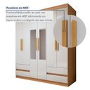 Ver imagem 5 de Guarda-Roupa 6 Portas 4 Gavetas Argus com Espelho