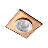 Spot Cristal de Embutir Espelhado Rose Quadrado Dicroica Lup64 - 7