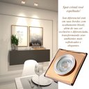 Ver imagem 2 de Spot Cristal de Embutir Espelhado Rose Quadrado Dicroica Lup64