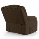 Ver imagem 6 de Poltrona do Papai Reclinável Pietra Power Touch Usb Fh9 Veludo Marrom - Mpozenato