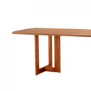 Ver imagem 7 de Mesa para Sala de Jantar Patros 220cm Madeira Tampo Barril Laminado Moderna Mobília