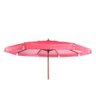 Ombrellone Madeira Cobertura Pvc 2,40m Vermelho Bel Lazer - 1