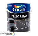 Ver imagem 1 de Tinta Piso Coral Branco 3,6l Vermelho