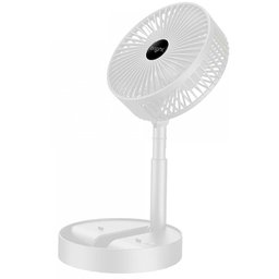 Ventilador Portátil Recarregável Bright Vn002 Branco - 2