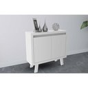 Ver imagem 1 de Buffet de Sala Jantar Me4187 C/ 2 Portas Branco - Tecno Mobili