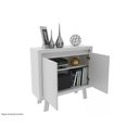 Ver imagem 2 de Buffet de Sala Jantar Me4187 C/ 2 Portas Branco - Tecno Mobili