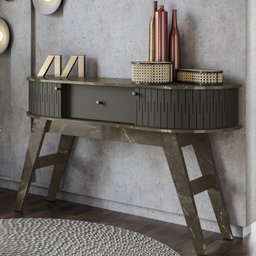 Aparador Para Sala 2 Portas 3061 Jade Oliva MDT - 2